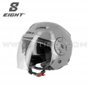 Casque ROUTE JET | TWISTER S749 Gris Nardo - EIGHT