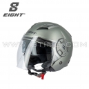 Casque ROUTE JET | TWISTER S749 Titanium - EIGHT