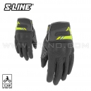 Gants été | ZEPHYR Noir & Jaune by S-LINE