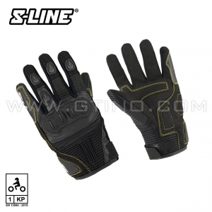 Gants été cuir/mesh | FORWARD Noir by S-LINE