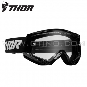 Masque de cross COMBAT Noir/Blanc - THOR | ENFANT