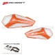 Protège mains Orange / Blanc - POLISPORT MX Air