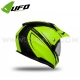 Casque Enduro "ARIES" Black Fluo - UFO