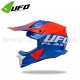 Casque Cross "INTREPID" Bleu Orange - UFO