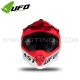 Casque Cross "JUNIOR" Red White - UFO