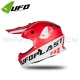 Casque Cross "JUNIOR" Red White - UFO