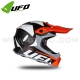 Casque Cross "JUNIOR" Black Orange - UFO