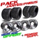 Pack jantes + pneus : DWT RED LABEL | MAXXIS SPEARZ