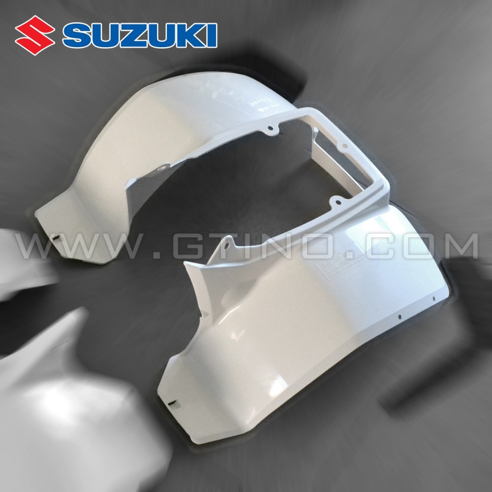 Cache arrière BLANC origine SUZUKI pour petit quad SUZUKI LT 50
