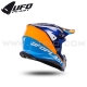 Casque Cross "KOREY HARLEM" Blue & Orange - UFO