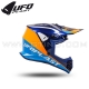 Casque Cross "KOREY HARLEM" Blue & Orange - UFO