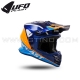 Casque Cross "KOREY HARLEM" Blue & Orange - UFO