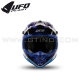 Casque Cross "KOREY HARLEM" Blue & Orange - UFO