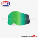 Ecran de remplacement "MIRROR GREEN" - 100% GEN 2