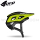 Casque Vélo "DEFCON THREE" Black & Yellow - UFO