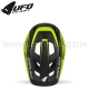 Casque Vélo "DEFCON THREE" Black & Yellow - UFO