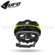 Casque Vélo "DEFCON THREE" Black & Yellow - UFO