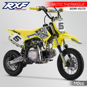 DIRT BIKE SANO RXF | ROOKIE 110cc SEMI-AUTO | JAUNE