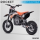 DIRT BIKE ENFANT ÉLECTRIQUE | HIRO ROCKET 1000W | ORANGE