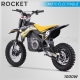 DIRT BIKE ENFANT ÉLECTRIQUE | HIRO ROCKET 1000W | JAUNE