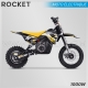 DIRT BIKE ENFANT ÉLECTRIQUE | HIRO ROCKET 1000W | JAUNE