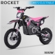 DIRT BIKE ENFANT ÉLECTRIQUE | HIRO ROCKET 1000W | ROSE