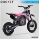 DIRT BIKE ENFANT ÉLECTRIQUE | HIRO ROCKET 1000W | ROSE