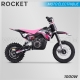 DIRT BIKE ENFANT ÉLECTRIQUE | HIRO ROCKET 1000W | ROSE