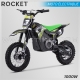 DIRT BIKE ENFANT ÉLECTRIQUE | HIRO ROCKET 1000W | VERT