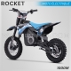 DIRT BIKE ENFANT ÉLECTRIQUE | HIRO ROCKET 1000W | BLEU