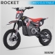 DIRT BIKE ENFANT ÉLECTRIQUE | HIRO ROCKET 1000W | ROUGE