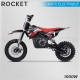 DIRT BIKE ENFANT ÉLECTRIQUE | HIRO ROCKET 1000W | ROUGE