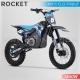 DIRT BIKE ENFANT ÉLECTRIQUE | HIRO ROCKET 1300W | BLEU