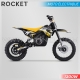 DIRT BIKE ENFANT ÉLECTRIQUE | HIRO ROCKET 1300W | JAUNE