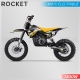 DIRT BIKE ENFANT ÉLECTRIQUE | HIRO ROCKET 1300W | JAUNE