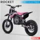 DIRT BIKE ENFANT ÉLECTRIQUE | HIRO ROCKET 1300W | ROSE