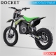 DIRT BIKE ENFANT ÉLECTRIQUE | HIRO ROCKET 1300W | VERT