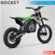 DIRT BIKE ENFANT ÉLECTRIQUE | HIRO ROCKET 1300W | VERT