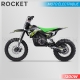 DIRT BIKE ENFANT ÉLECTRIQUE | HIRO ROCKET 1300W | VERT