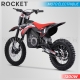 DIRT BIKE ENFANT ÉLECTRIQUE | HIRO ROCKET 1300W | ROUGE