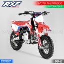 DIRT BIKE SANO RFX | MINI 50-E AUTO | ROUGE