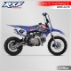 DIRT BIKE SANO RFX | ROOKIE 125cc SEMI-AUTO | BLEU