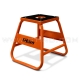 Trepied - Pied moto ORANGE en ALU avec platine | SIFAM