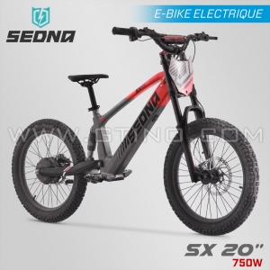 E-BIKE | Draisienne électrique | SX20" RED 2024 by SEDNA