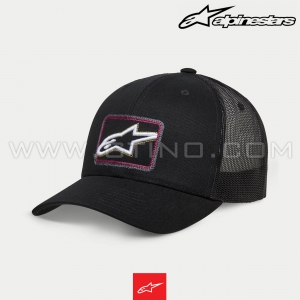 Casquette GROUNDER TRUCKER "BLACK" - ALPINESTARS