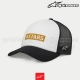 Casquette CLARIFIED FOAM TRUCKER "WHITE/BLACK" - ALPINESTARS