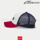 Casquette CLARIFIED FOAM TRUCKER "WHITE/RED" - ALPINESTARS