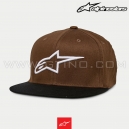 Casquette AGELESS FLAT "BROWN/BLACK" - ALPINESTARS