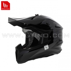 Casque de cross "FALCON" Noir GLOSS - MT | TAILLE XS