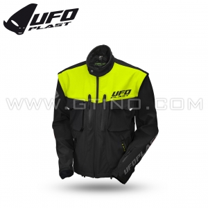 Veste / blouson Enduro TAIGA | Jaune FLUO | UFO